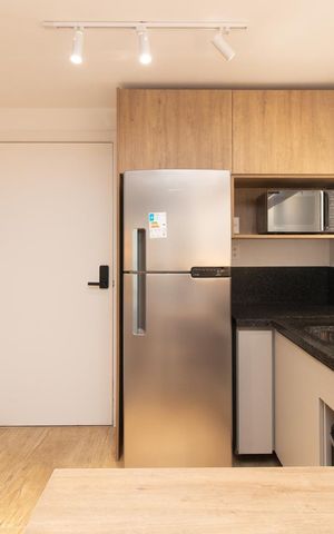 Apartamento para alugar com 26m², 1 quarto e 1 vaga Apartamento para alugar com 26m², 1 quarto e 1 vagaCozinha