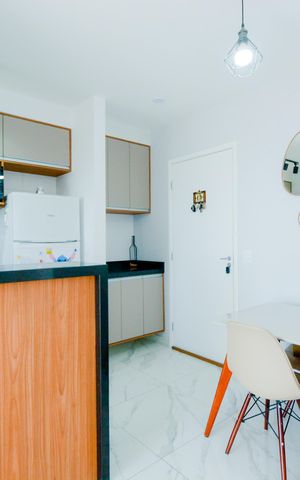 Apartamento à venda com 47m², 2 quartos e 1 vagaSala