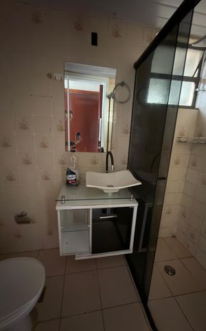 Apartamento à venda com 69m², 3 quartos e sem vaga Apartamento à venda com 69m², 3 quartos e sem vagaBanheiro social