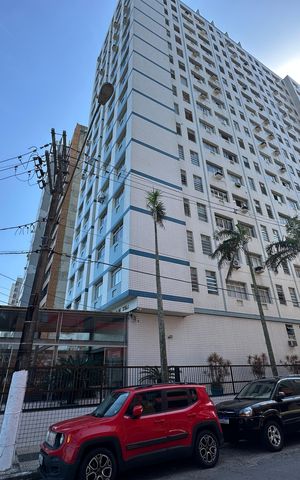 Apartamento para alugar com 40m², 1 quarto e 1 vagaFachada do Prédio