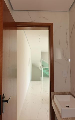 Casa à venda com 140m², 2 quartos e 3 vagasBanheiro Social