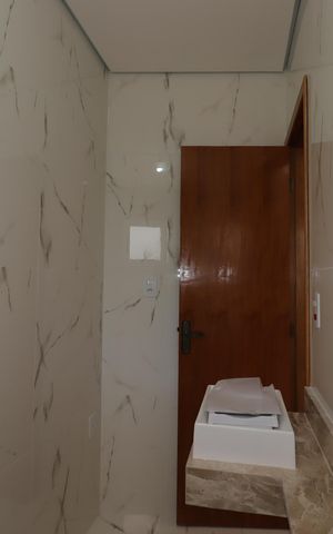 Casa à venda com 140m², 2 quartos e 3 vagasBanheiro de Serviço