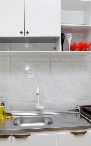 Studio para alugar com 26m², 1 quarto e sem vagaStudio - Cozinha