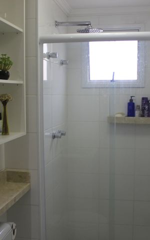 Apartamento à venda com 83m², 3 quartos e 1 vagaBanheiro da Suíte
