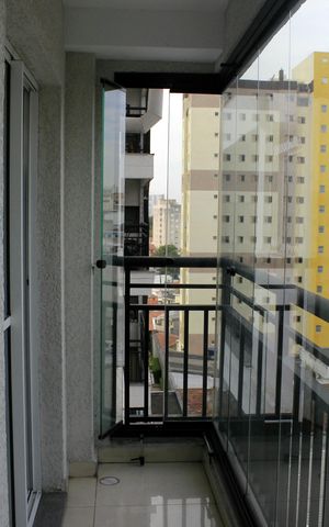 Apartamento à venda com 83m², 3 quartos e 1 vagaVaranda lateral com churrasqueira