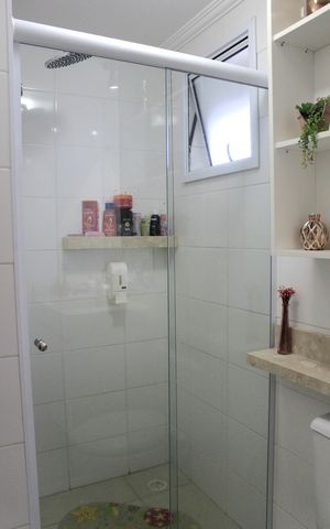 Apartamento à venda com 83m², 3 quartos e 1 vagaBanheiro social