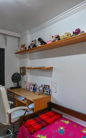 Apartamento para alugar com 103m², 4 quartos e 2 vagasQuarto 3