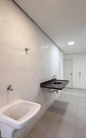 Apartamento para alugar com 54m², 2 quartos e 1 vaga Apartamento para alugar com 54m², 2 quartos e 1 vagaSala/Cozinha e Área de Serviço