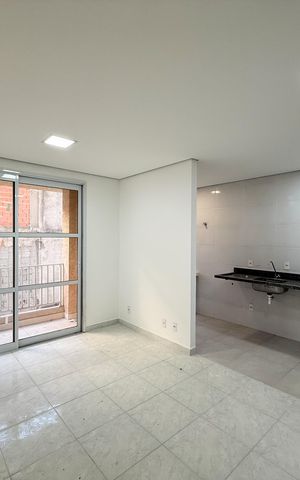 Apartamento para alugar com 54m², 2 quartos e 1 vaga Apartamento para alugar com 54m², 2 quartos e 1 vagaSala/Cozinha e Área de Serviço