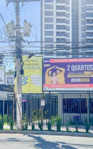 Apartamento à venda com 43m², 2 quartos e 1 vaga Apartamento à venda com 43m², 2 quartos e 1 vagaFachada