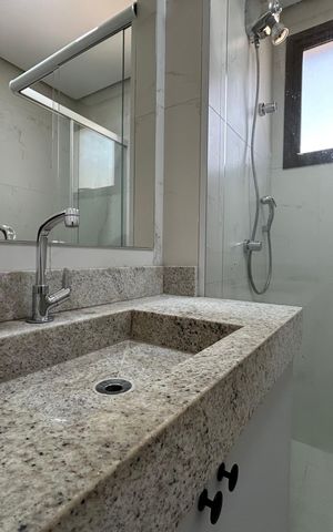 Apartamento para alugar com 71m², 2 quartos e 1 vaga Apartamento para alugar com 71m², 2 quartos e 1 vagaBanheiro Social