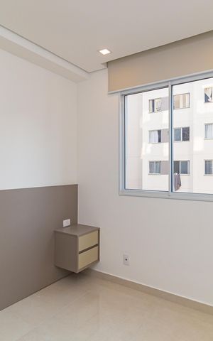 Apartamento à venda com 34m², 2 quartos e sem vaga Apartamento à venda com 34m², 2 quartos e sem vagaQuarto 2