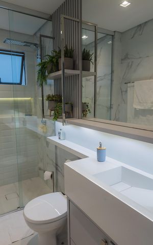 Apartamento para alugar com 188m², 4 quartos e 2 vagas Apartamento para alugar com 188m², 4 quartos e 2 vagasBanheiro
