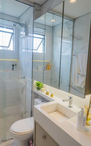 Apartamento para alugar com 188m², 4 quartos e 2 vagas Apartamento para alugar com 188m², 4 quartos e 2 vagasBanheiro