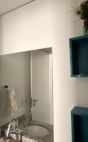 Apartamento para alugar com 43m², 1 quarto e 1 vaga