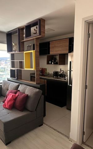 Apartamento para alugar com 43m², 1 quarto e 1 vaga