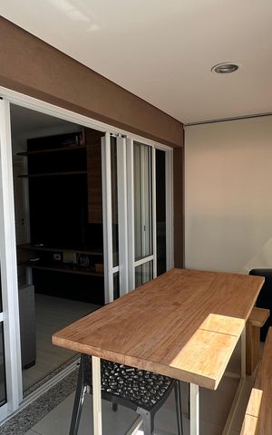 Apartamento para alugar com 43m², 1 quarto e 1 vaga