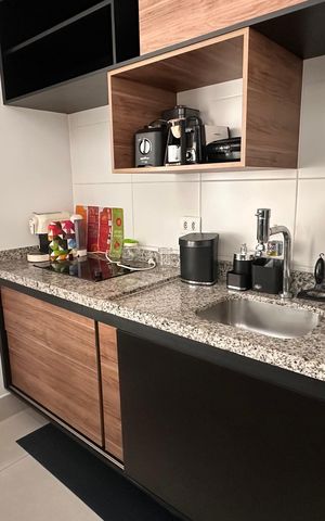 Apartamento para alugar com 43m², 1 quarto e 1 vaga