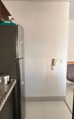 Apartamento para alugar com 43m², 1 quarto e 1 vaga