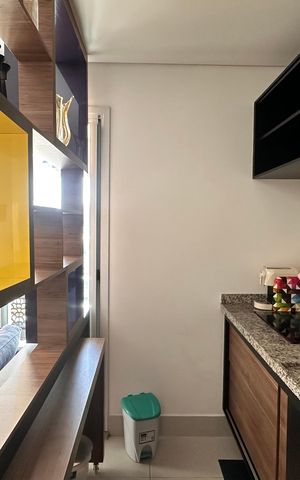 Apartamento para alugar com 43m², 1 quarto e 1 vaga