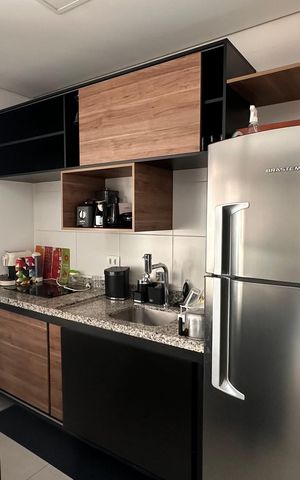 Apartamento para alugar com 43m², 1 quarto e 1 vaga