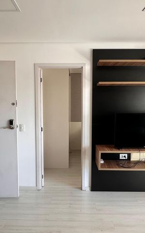 Apartamento para alugar com 43m², 1 quarto e 1 vaga