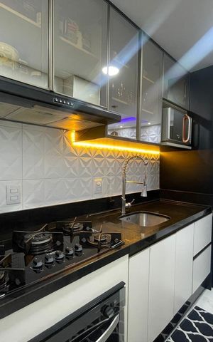 Apartamento à venda com 47m², 2 quartos e 1 vaga