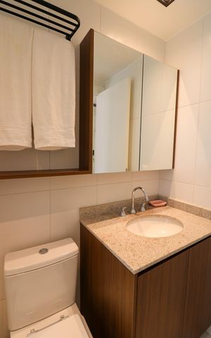 Studio para alugar com 23m², 1 quarto e sem vaga Studio para alugar com 23m², 1 quarto e sem vagaBanheiro