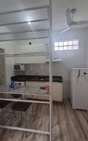 Apartamento para alugar com 22m², 1 quarto e sem vaga