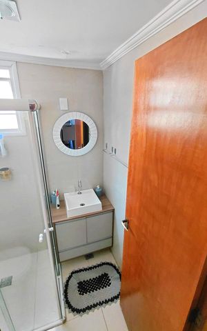 Apartamento para alugar com 52m², 2 quartos e 1 vaga Apartamento para alugar com 52m², 2 quartos e 1 vagaBanheiro