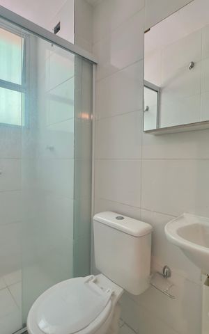Apartamento à venda com 50m², 2 quartos e 1 vaga Apartamento à venda com 50m², 2 quartos e 1 vagaBanheiro
