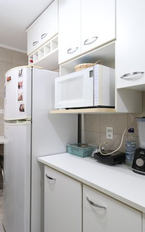 Apartamento à venda com 74m², 2 quartos e sem vagaCozinha e Área de serviço 