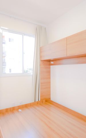 Apartamento à venda com 44m², 2 quartos e 1 vagaQuarto 