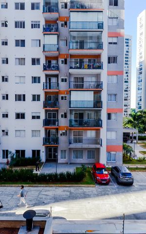 Apartamento à venda com 44m², 2 quartos e 1 vagaVista do Quarto 