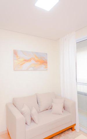 Apartamento à venda com 44m², 2 quartos e 1 vagaSala