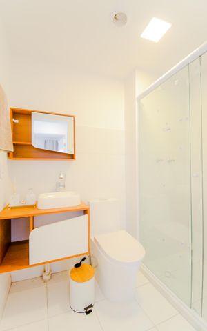 Apartamento à venda com 44m², 2 quartos e 1 vagaBanheiro