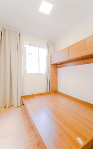 Apartamento à venda com 44m², 2 quartos e 1 vagaQuarto 
