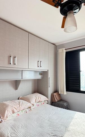 Apartamento à venda com 50m², 2 quartos e 1 vaga Apartamento à venda com 50m², 2 quartos e 1 vagaQuarto 2