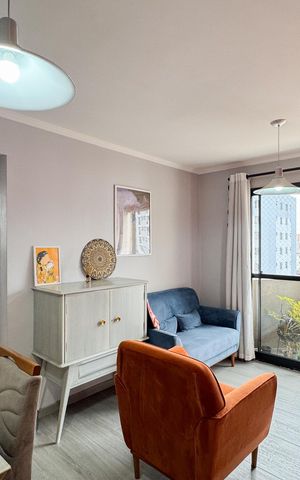 Apartamento à venda com 50m², 2 quartos e 1 vaga Apartamento à venda com 50m², 2 quartos e 1 vagaSala