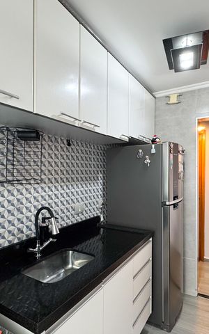 Apartamento à venda com 50m², 2 quartos e 1 vaga Apartamento à venda com 50m², 2 quartos e 1 vagaCozinha