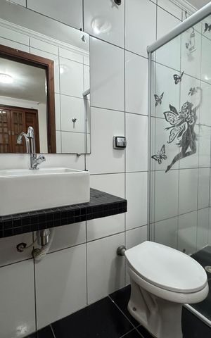 Casa para alugar com 80m², 3 quartos e 1 vaga Casa para alugar com 80m², 3 quartos e 1 vagaBanheiro da Suíte