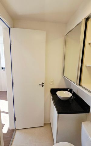 Apartamento para alugar com 37m², 2 quartos e sem vaga Apartamento para alugar com 37m², 2 quartos e sem vagaBanheiro
