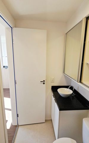 Apartamento para alugar com 37m², 2 quartos e sem vaga Apartamento para alugar com 37m², 2 quartos e sem vagaBanheiro