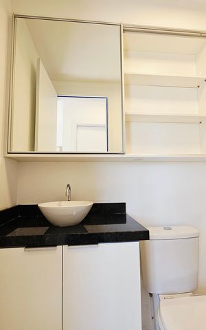 Apartamento para alugar com 37m², 2 quartos e sem vaga Apartamento para alugar com 37m², 2 quartos e sem vagaBanheiro