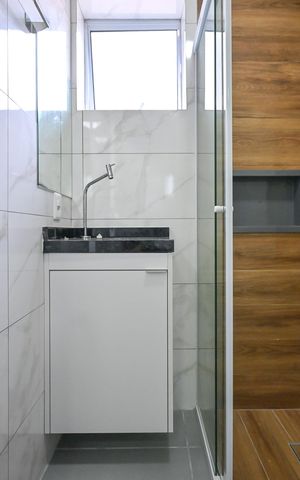 Apartamento para alugar com 27m², 1 quarto e sem vagaBanheiro