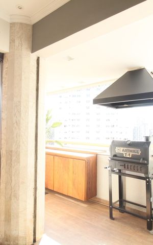 Apartamento à venda com 197m², 3 quartos e 3 vagasVaranda gourmet