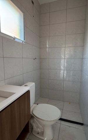 Casa para alugar com 45m², 1 quarto e sem vaga Casa para alugar com 45m², 1 quarto e sem vagaBanheiro