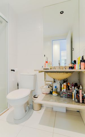 Apartamento à venda com 68m², 2 quartos e 1 vagaBanheiro da Suíte 