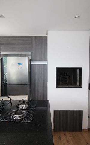 Apartamento para alugar com 93m², 1 quarto e 1 vagaSala/Cozinha