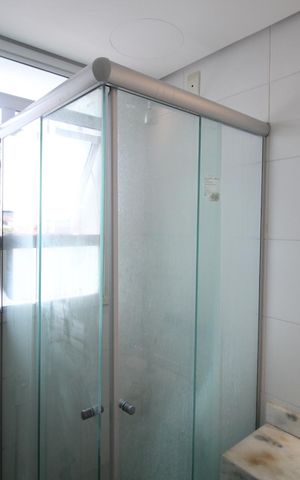 Apartamento para alugar com 93m², 1 quarto e 1 vagaBanheiro da Suíte 1